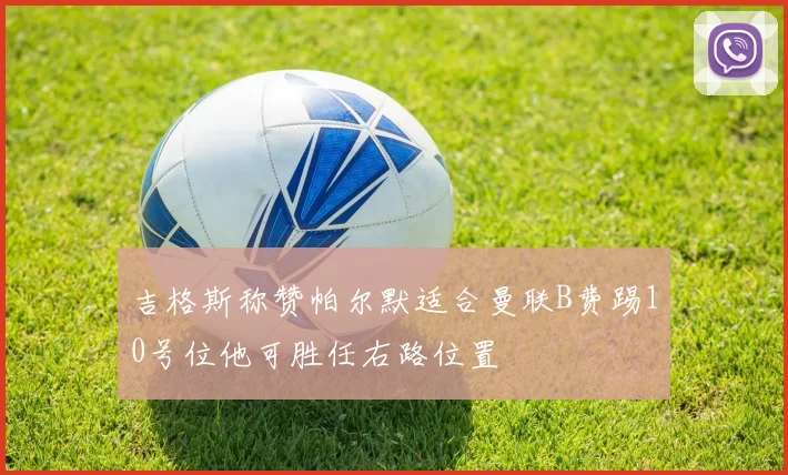 吉格斯称赞帕尔默适合曼联B费踢10号位他可胜任右路位置